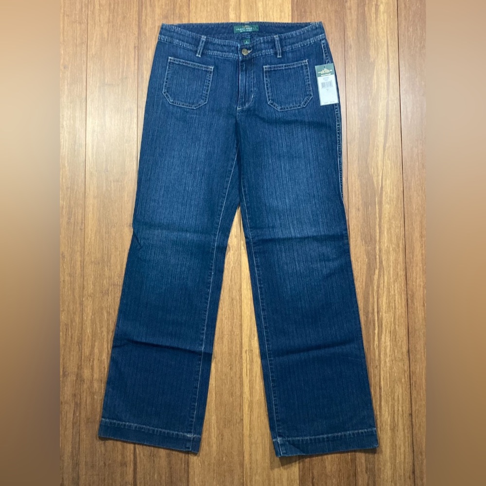 Lauren Ralph Lauren Women’s Size 8 Blue Jeans